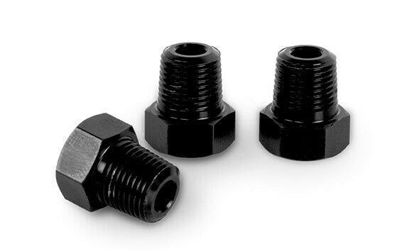 1/8 NPT Black Hex SOCKET Male Fuel Oil BLANKING PLUG BUNG BLOCKER Set of 3
